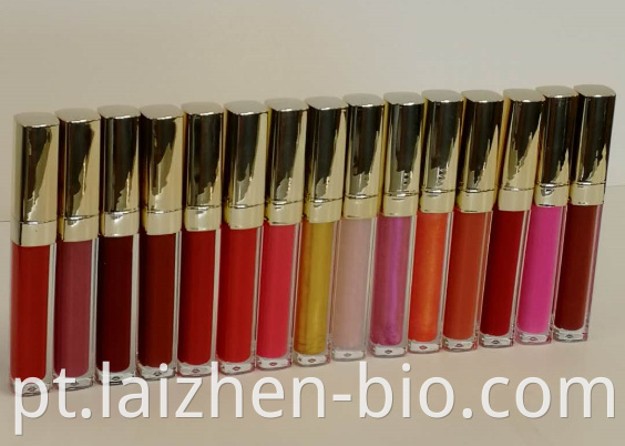 Multi-coloured matte lipgloss